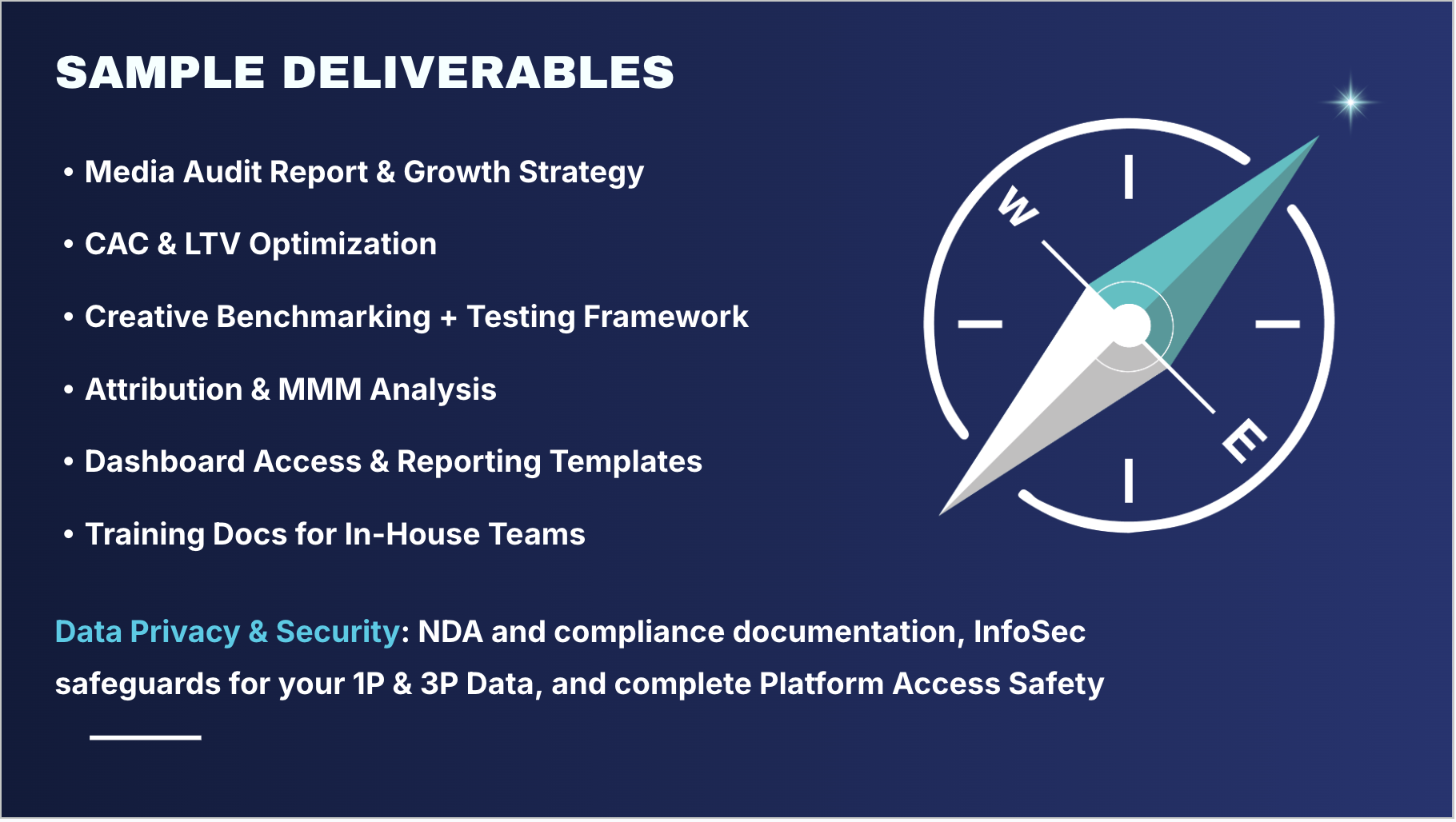 Sample Deliverables